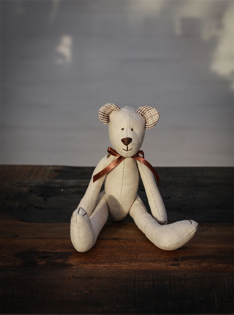 Bamse - håndsyet kunsthåndværk