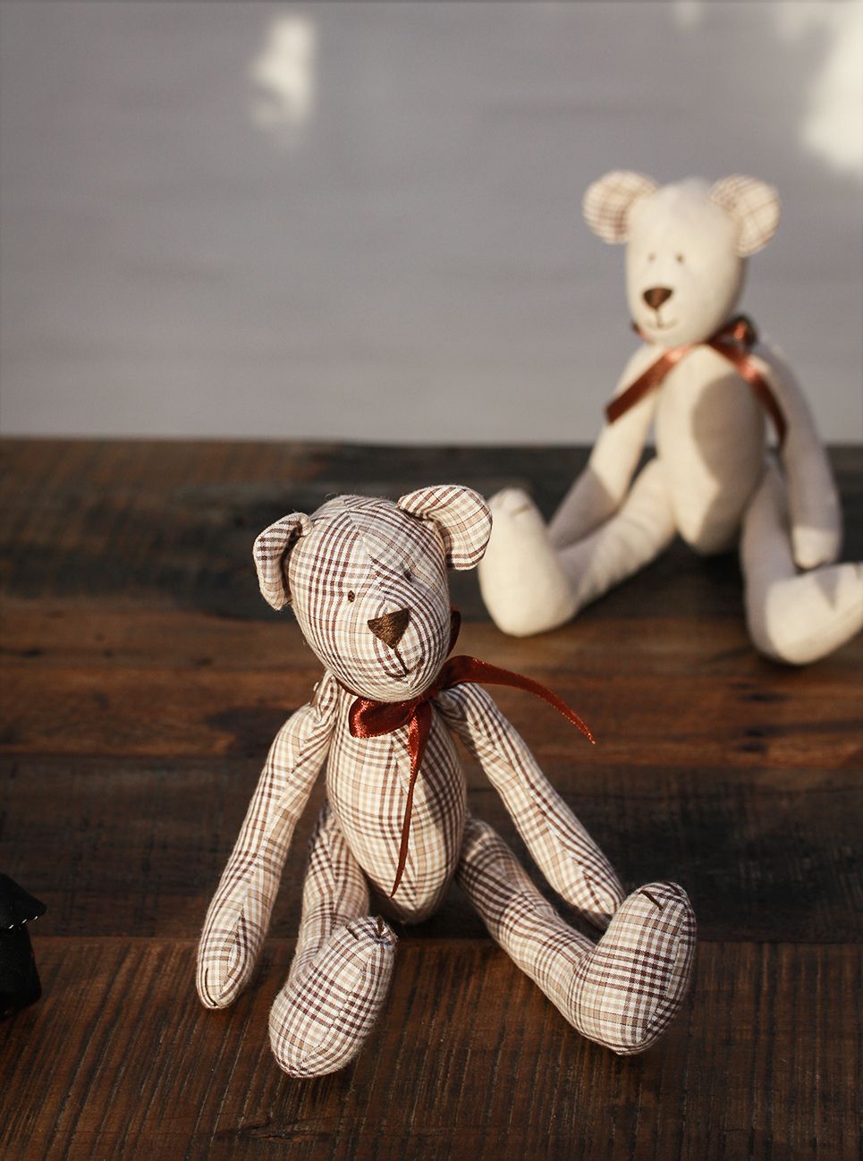 Bamse - håndsyet kunsthåndværk