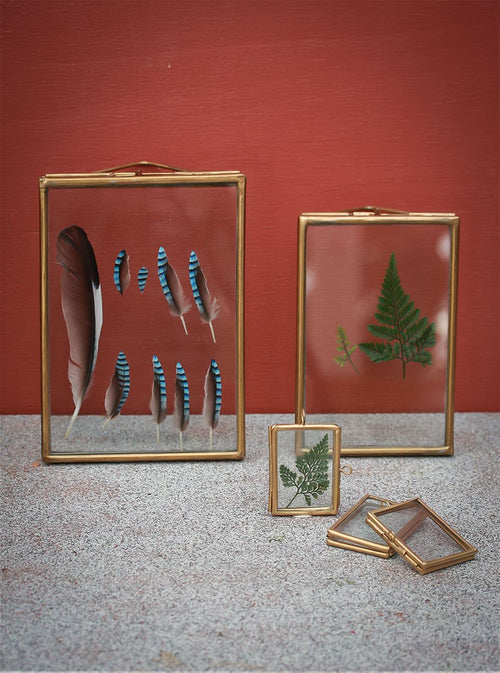 Foto ramme - messing - mini