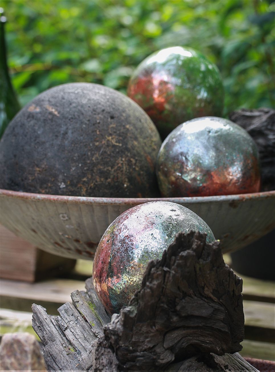 Raku kugle 9 cm