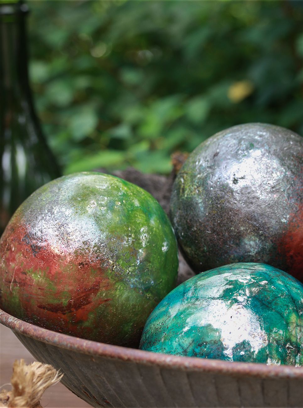 Raku kugle 9 cm