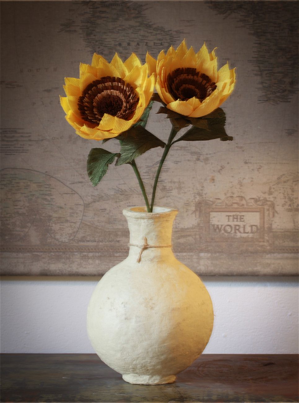 Vase papmaché