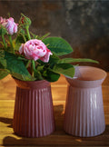 Glasvase Rosa
