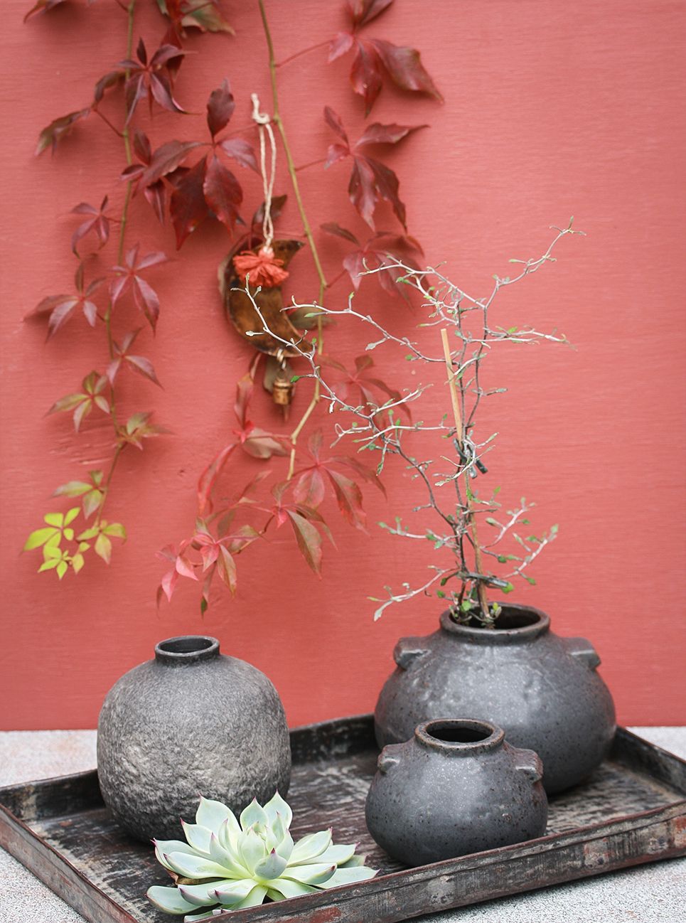 Vase i terracotta