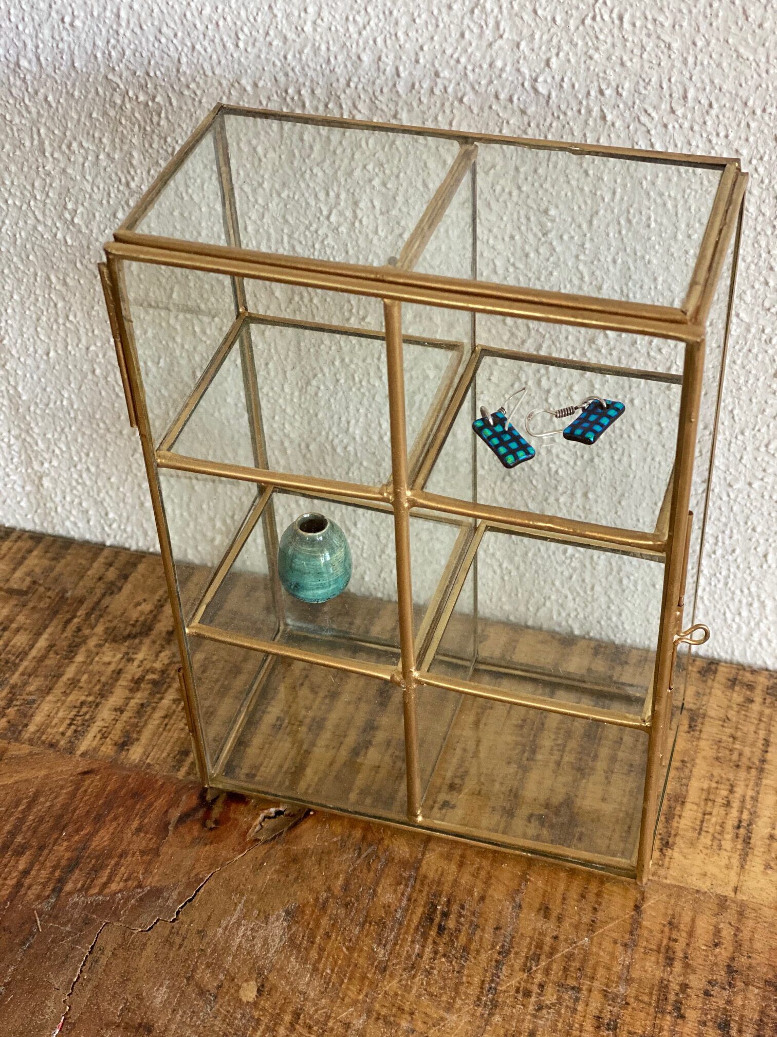 Glasboks med rum