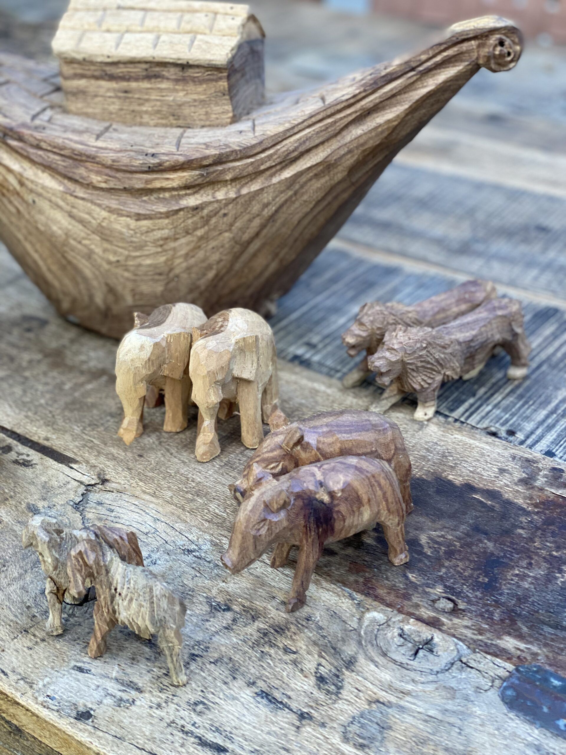 Noahs Ark med dyr