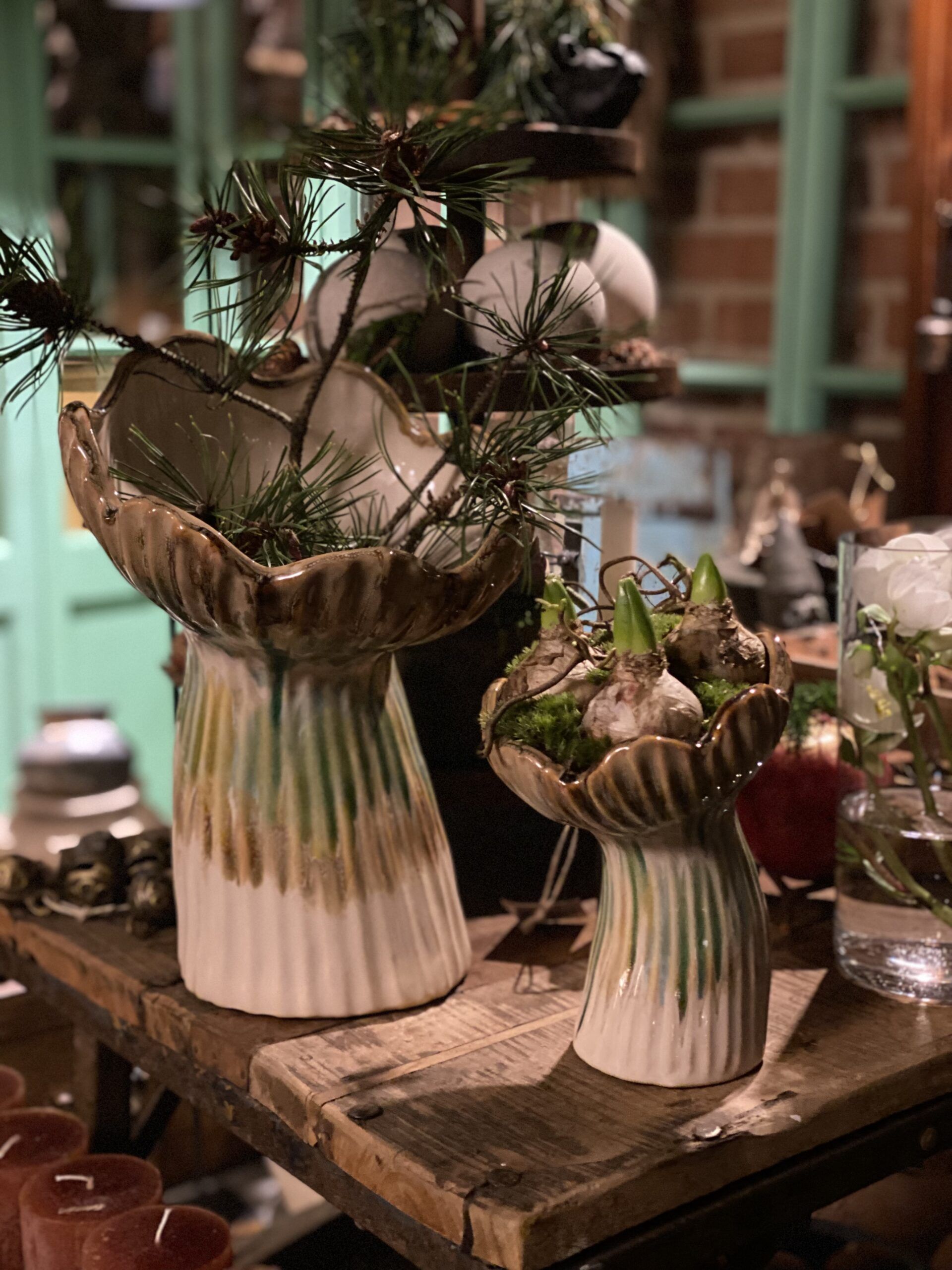 Vase i stentøj