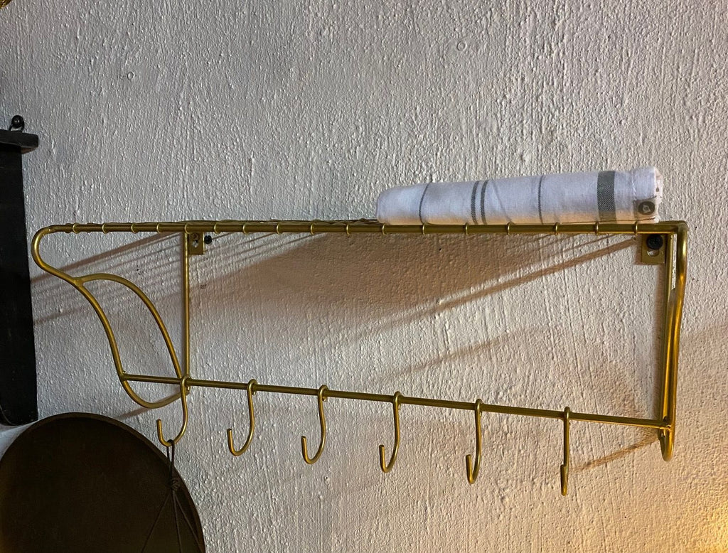 Hylde med 6 kroge