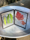 Fotoramme med dobbelt glas