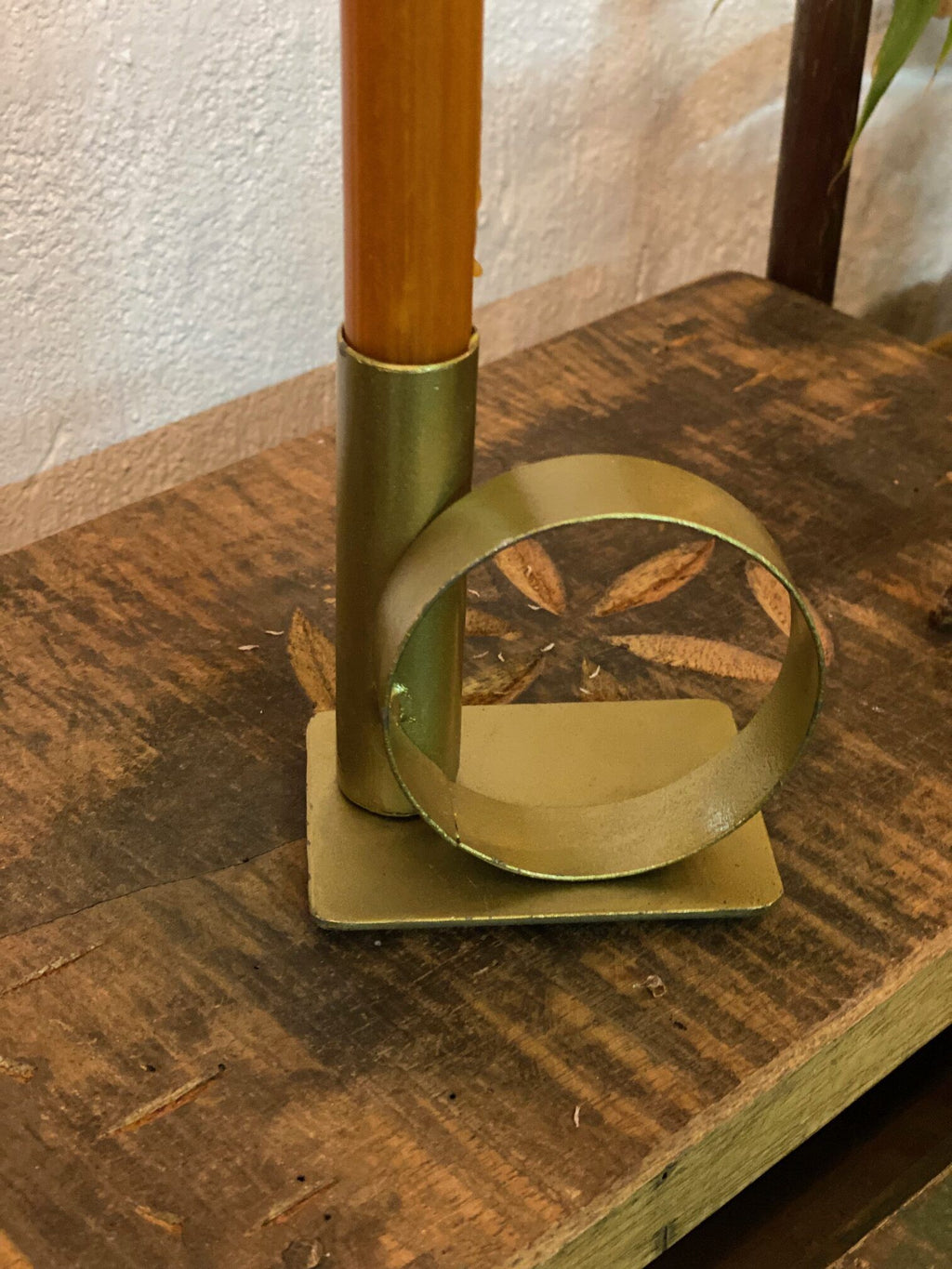 Lysestage med ring