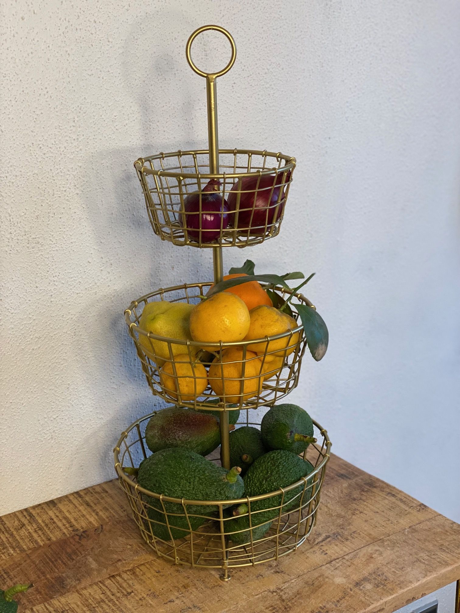 Etagere med 3 kurve