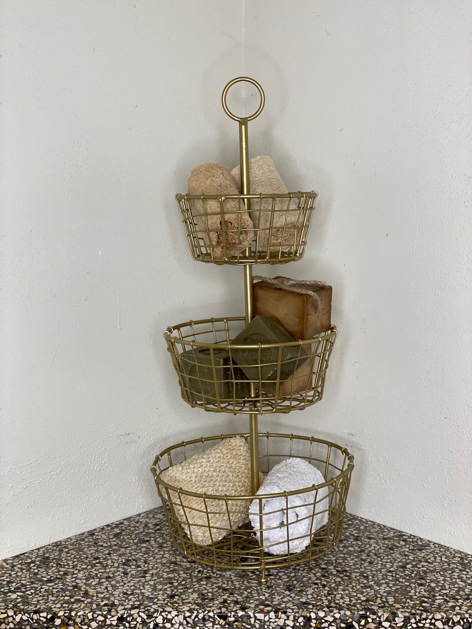 Etagere med 3 kurve