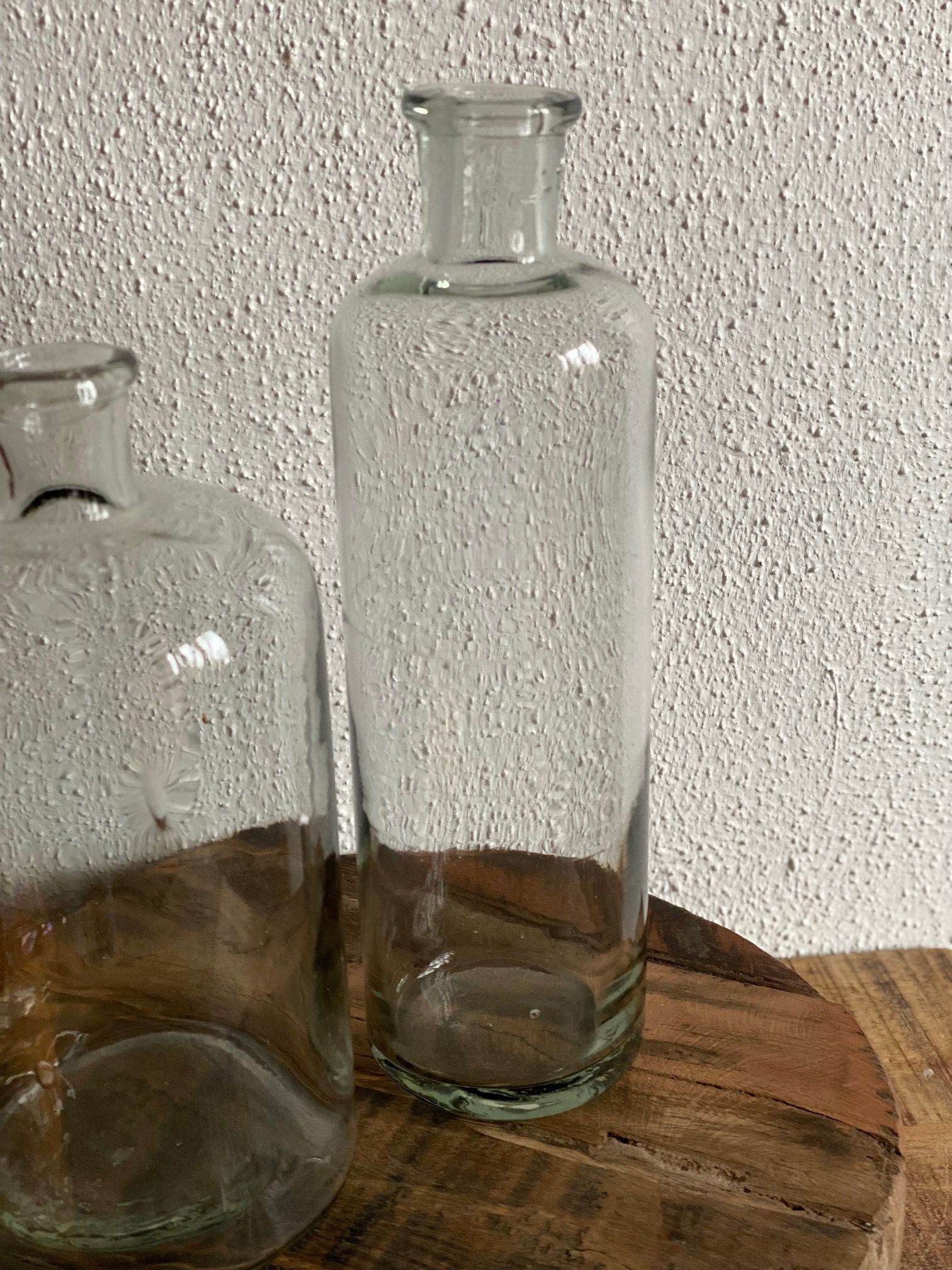 Mundblæste glasflasker