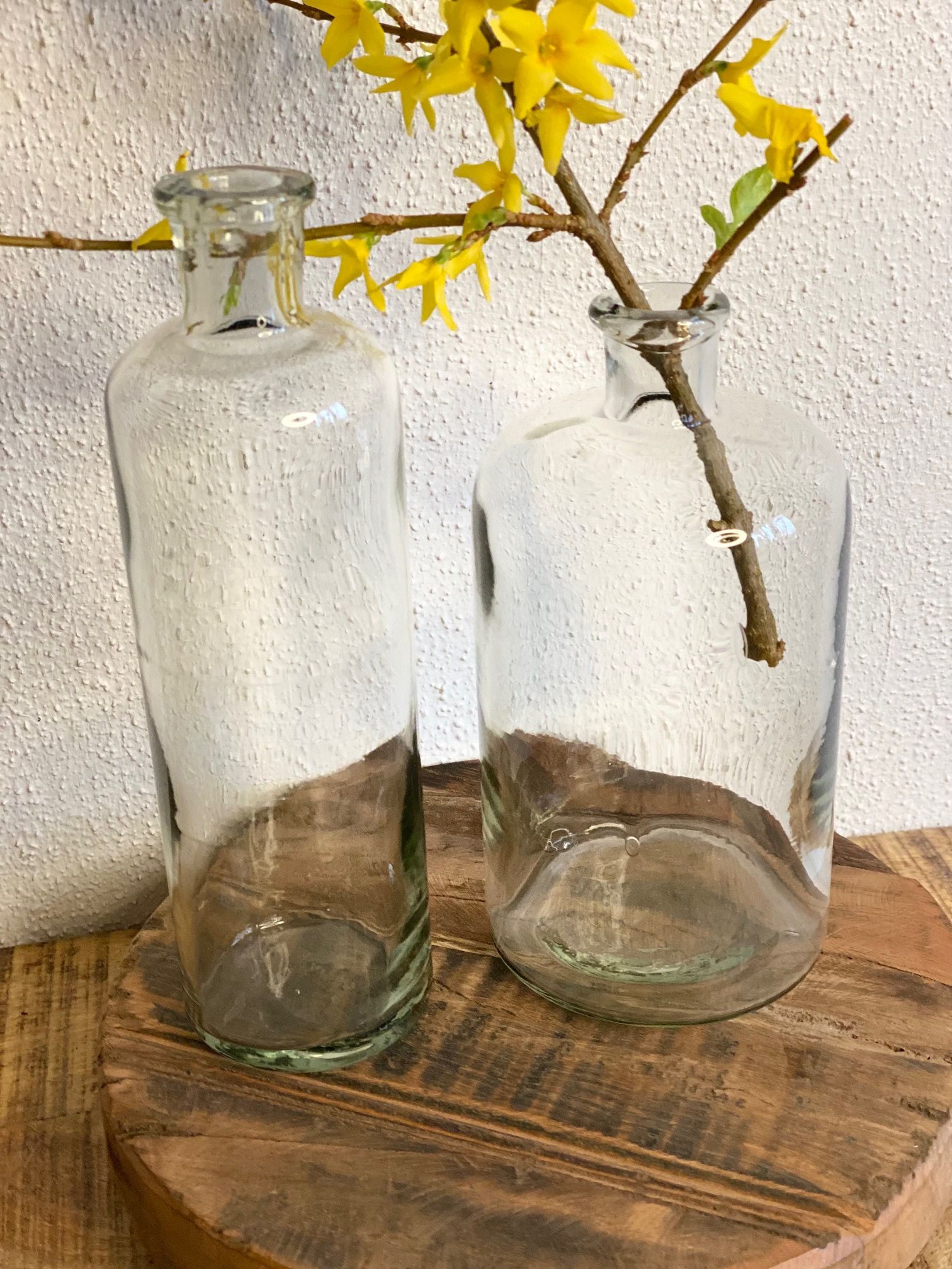 Mundblæste glasflasker