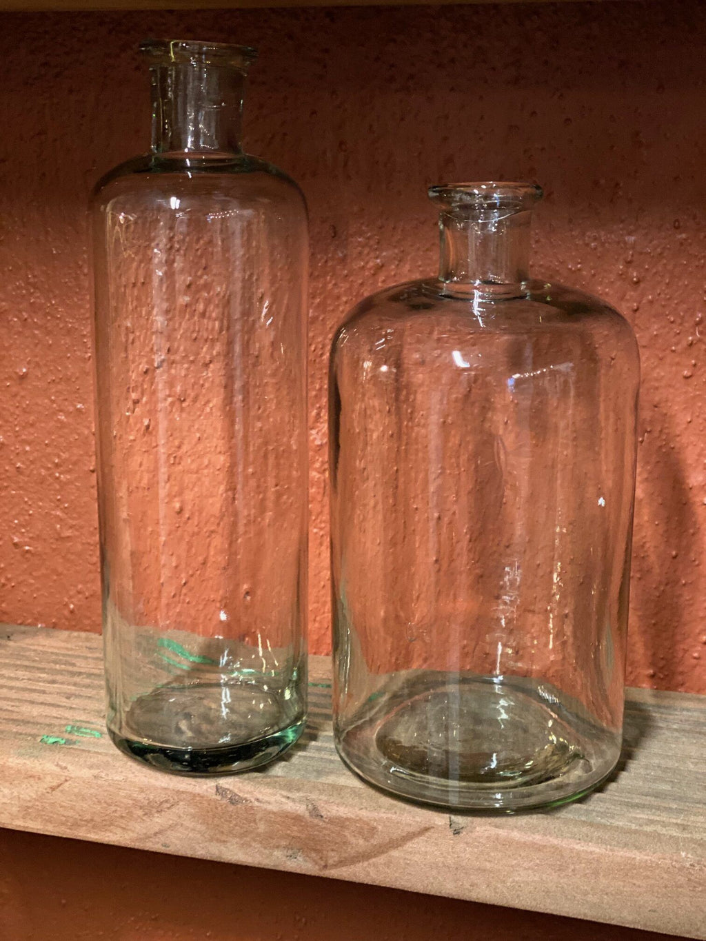 Mundblæste glasflasker