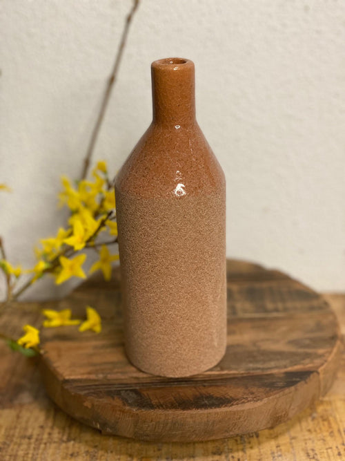 Flaske / vase i stentøj