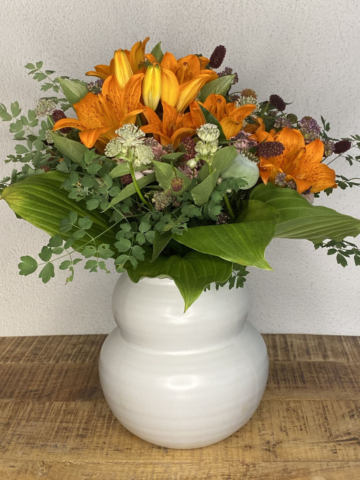 Vase i stentøj Juno