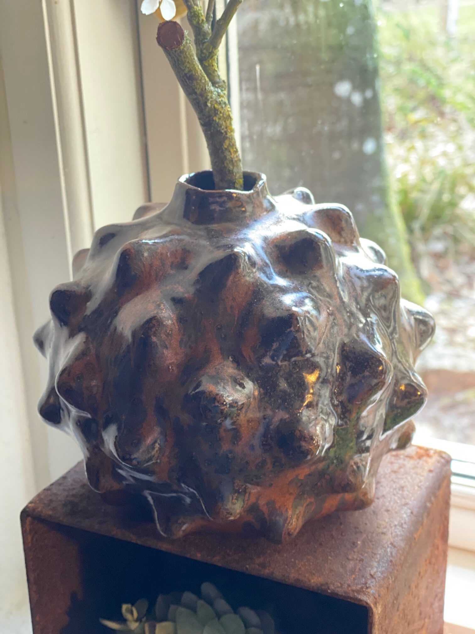Skulptur-vase