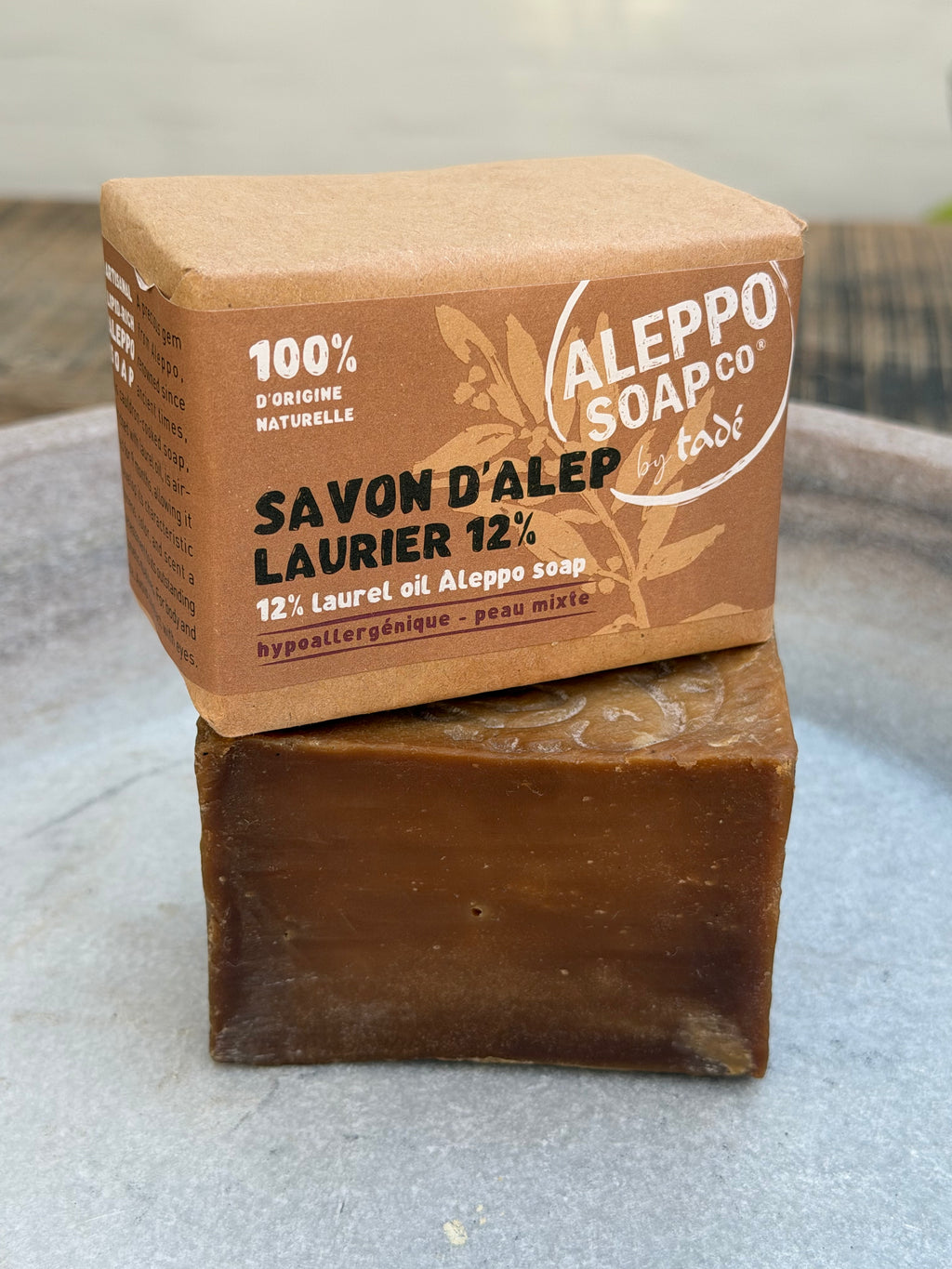 Ægte Alepposæbe med 12 % laurbærolie – 200 g