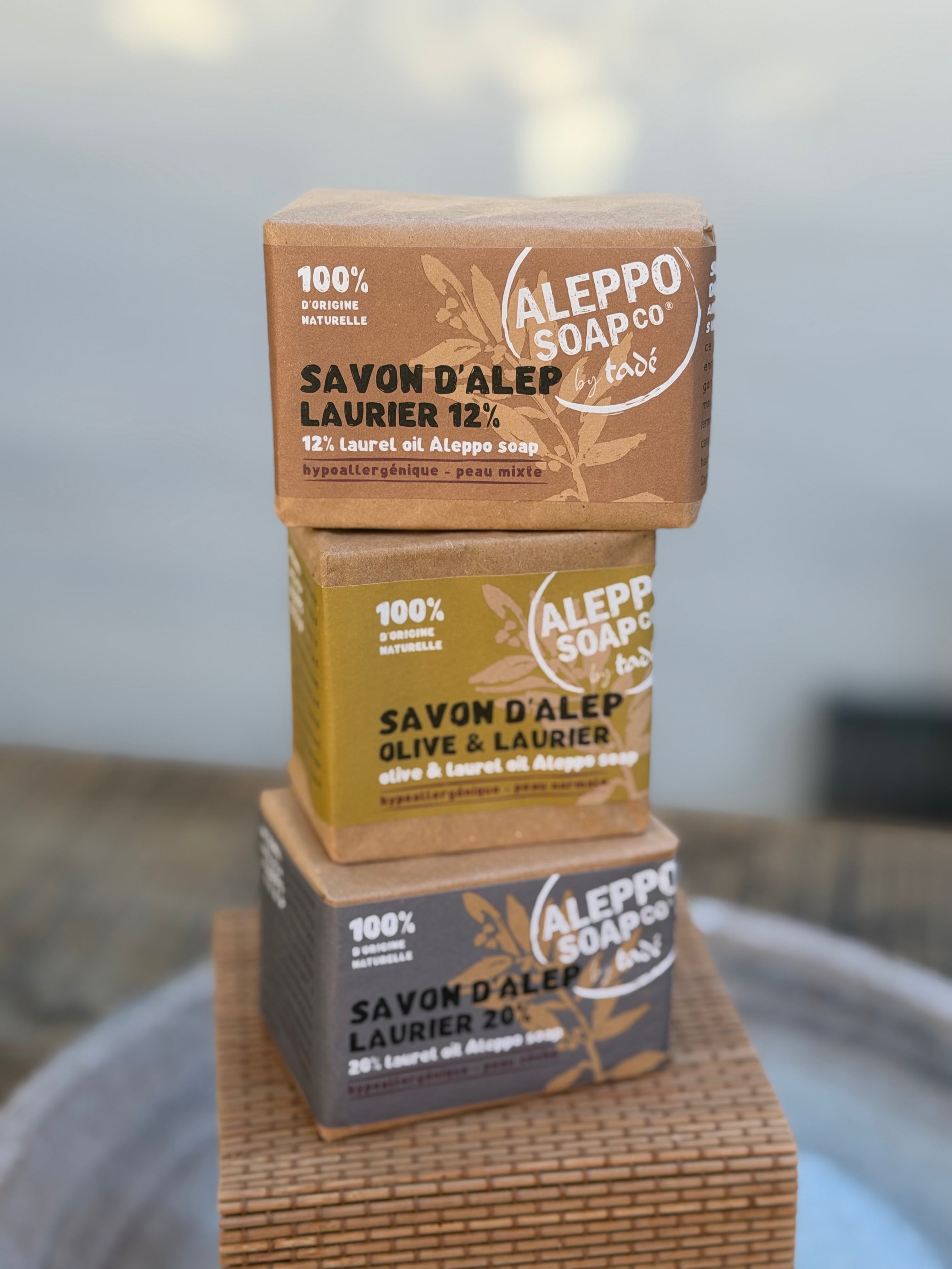 Ægte Alepposæbe med 20 % laurbærolie – 200 g