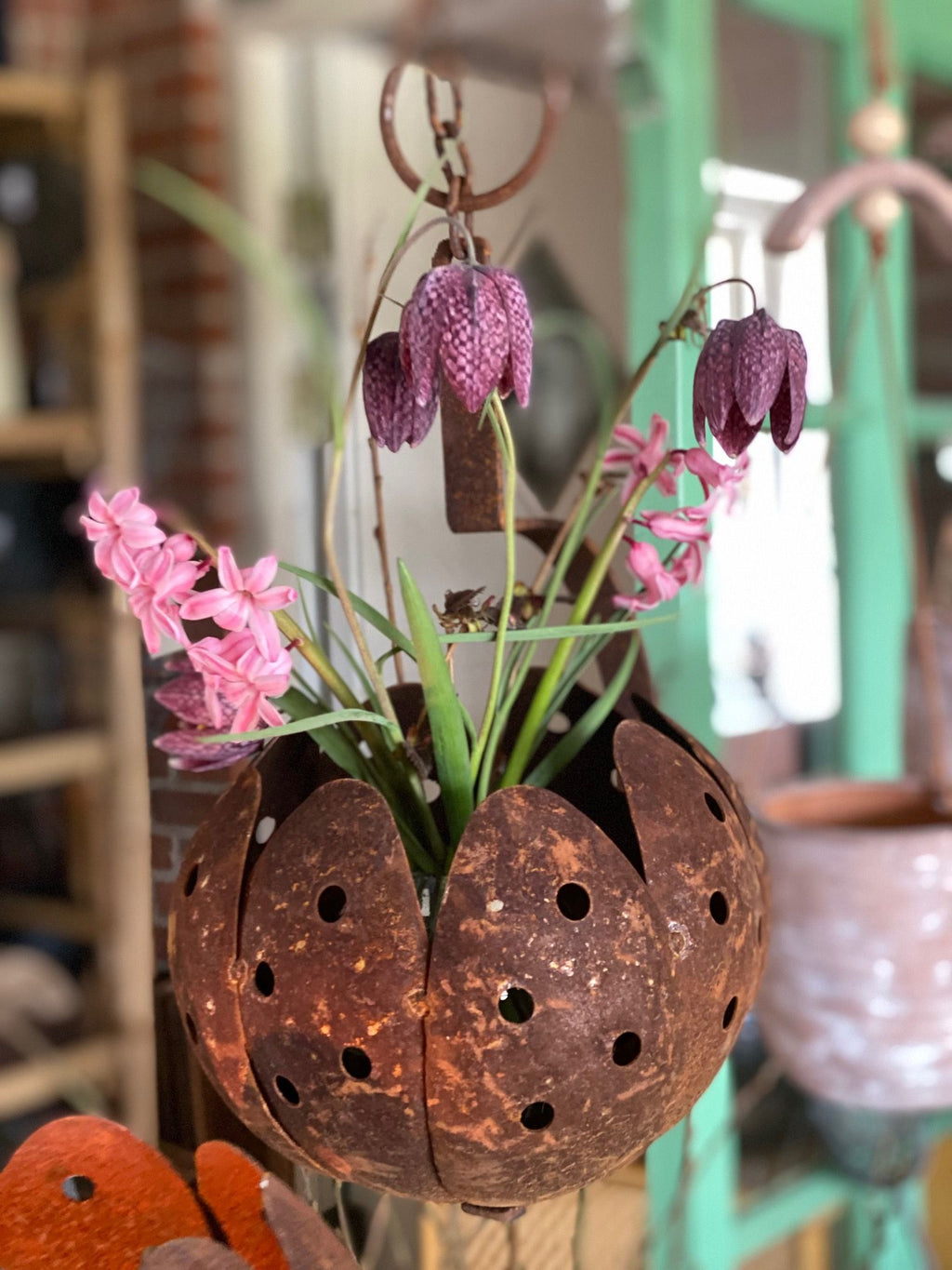 Hængende tulipan til lys eller blomster