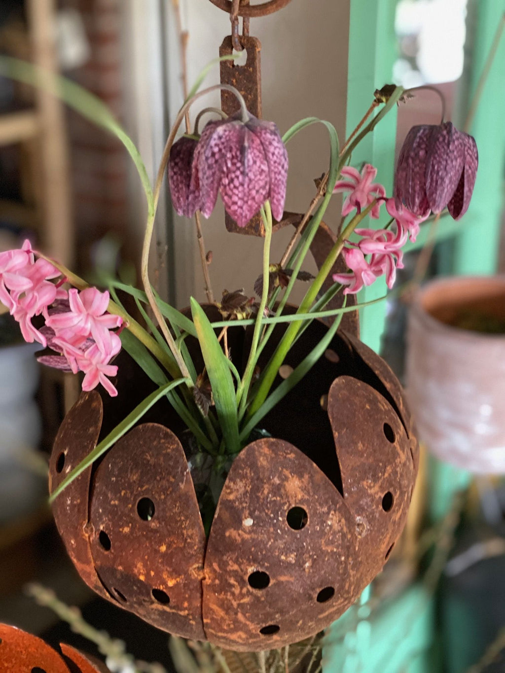 Hængende tulipan til lys eller blomster
