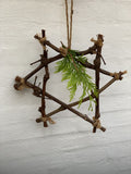 Stjerne lavet af grene
