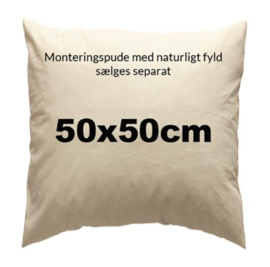 Monteringspuder - flere størrelser