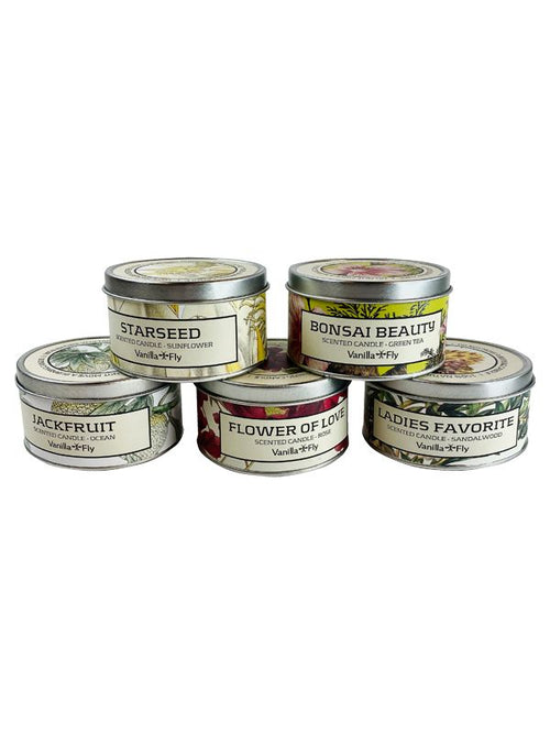 Duftlys lavet af vegetabilsk soyavoks