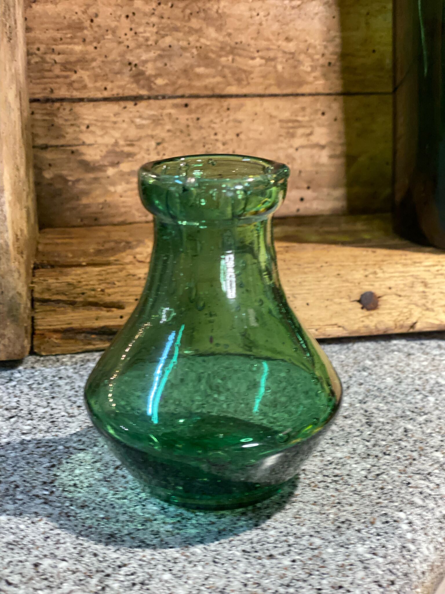 Grønne glasvaser
