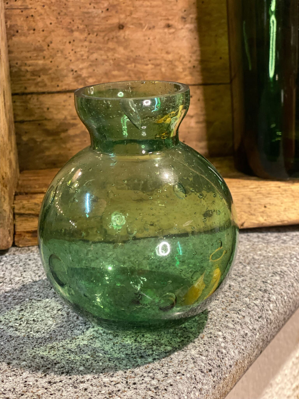Grønne glasvaser